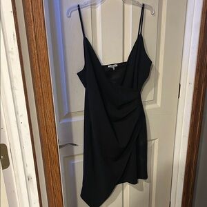 Charlotte Russe Black Asymmetrical Dress